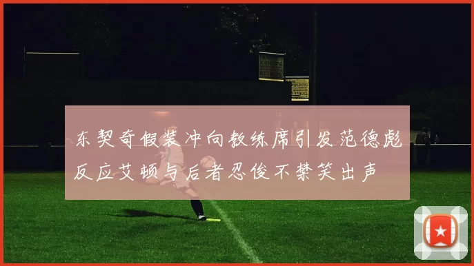东契奇假装冲向教练席引发范德彪反应艾顿与后者忍俊不禁笑出声